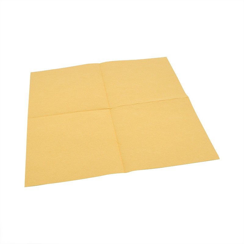 Peau De Chamois Synthétique 35x40 Cm - Super Absorbante, Sans Peluches, Idéale Voiture Et Vitres